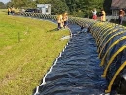 Water Activated Heavy Duty Inflatable Flood Barrier